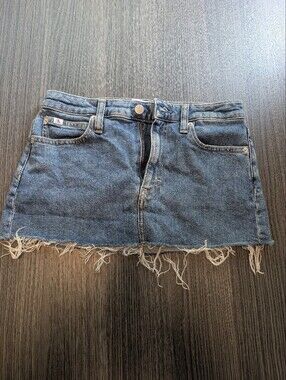 Calvin Klein Denim Mini Skirt
